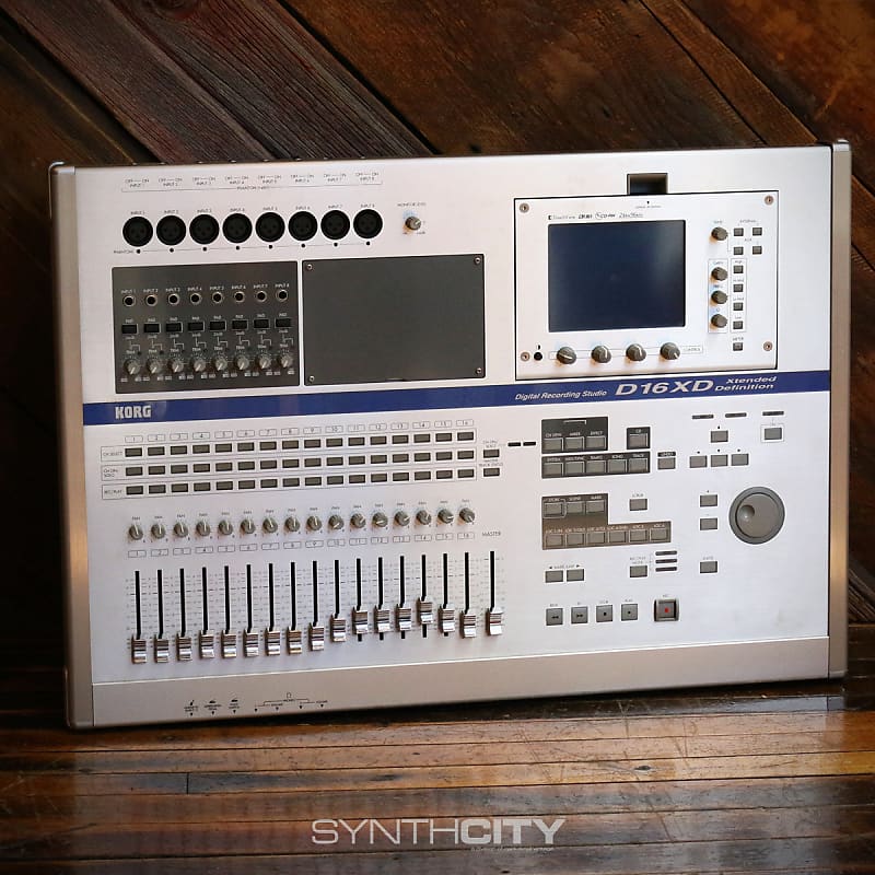 配信機器・PA機器・レコーディング機器 KORG Digital Recording Studio D16XD Korg D16XD Digital Recording Studio - Evolution Music