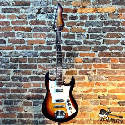 Teisco / Norma MIJ Electric Guitar (1960s - Sunburst) image 2