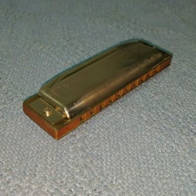 Vintage Hohner Blues Harp MS Harmonica Key of C With Case Germany Tested Working image 8