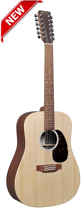 Martin D-X2E 12 HPL String Guitar w/Gig Bag image 1