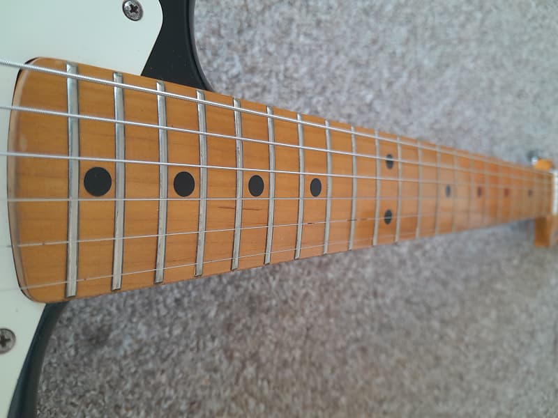 Heart Man by Suzuki Stratocaster late 1970s - Black Made in
