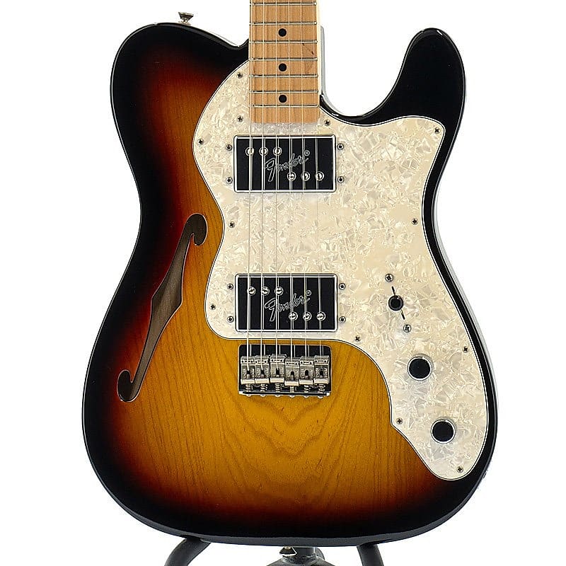 Fender MEX [USED] Classic Series '72 Telecaster Thinline 3-Color Sunburst  [Made in Mexico] [SN. MX12277509]