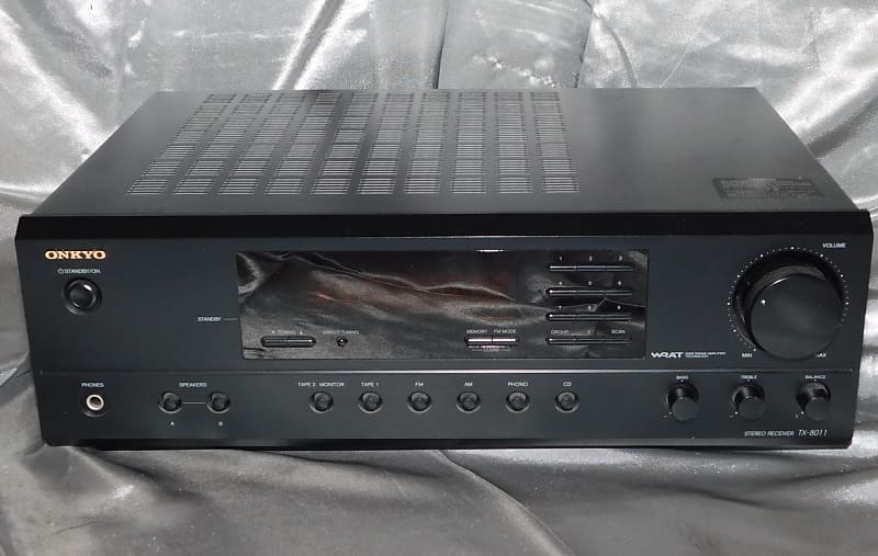Onkyo TX8011 stereo receiver with phono input Reverb