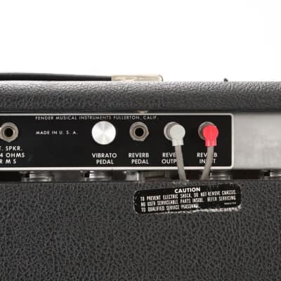 Dumble Modified Fender Vibrolux Reverb 2x10" Tube Combo Amplifier #54481 image 9