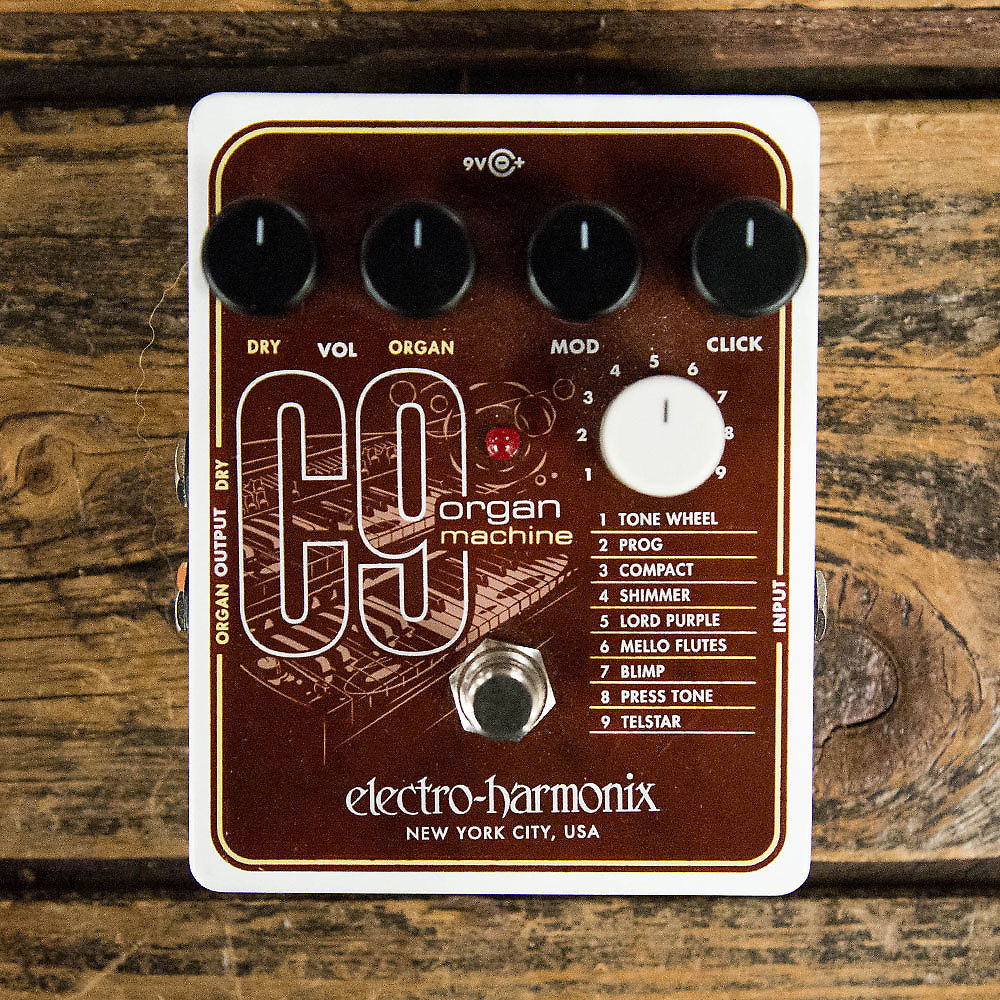Electro-Harmonix C9 Organ Machine Guitar Effect Pedal – Harbor Music (310)  406-3090
