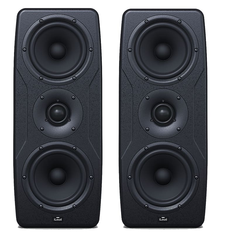 IK Multimedia iLoud Precision MTM Dual 5-Inch Studio Reference Monitor Speakers (Pair)  			