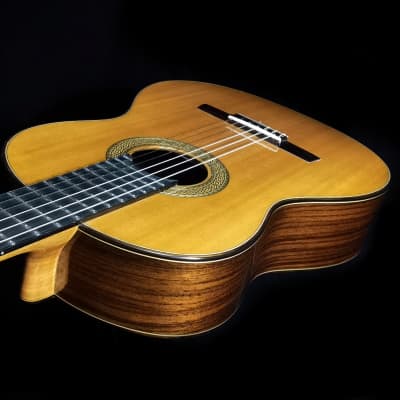 Luthier Built Concert Classical Guitar - Cedar & Indian Rosewood image 4