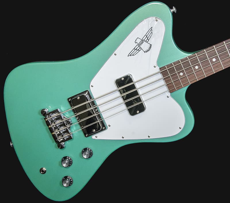 Gibson Non-Reverse Thunderbird Bass Guitar 2021 Inverness Green w/ Hard Case image 1