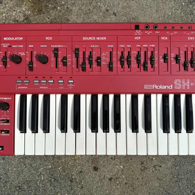 Roland SH-101 Red - Beautiful Condition!
