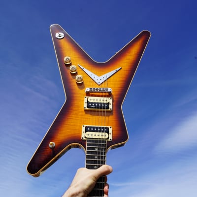 Dean USA Time Capsule ML - Trans Brazilia 6-String Electric Guitar w/ Hard Case (2023) image 13