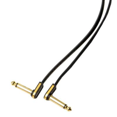 EBS PG-58 Premium Gold Flat Patch Cable - Right Angle to Right Angle - 22.83 inch image 3
