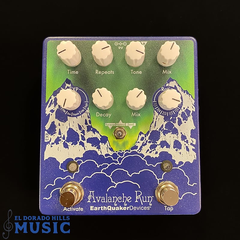 EarthQuaker Devices Avalanche Run V2 Brick & Mortar Aurora Reverb