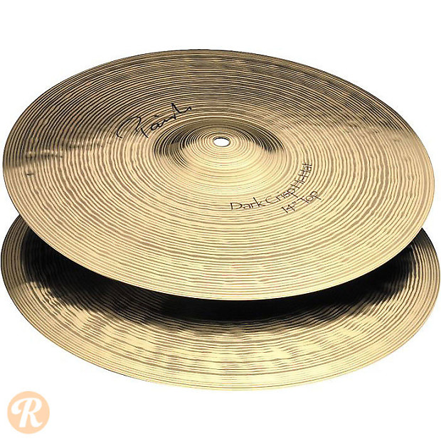 Paiste 13" Signature Dark Crisp Hi-Hat Cymbals (Pair) image 1