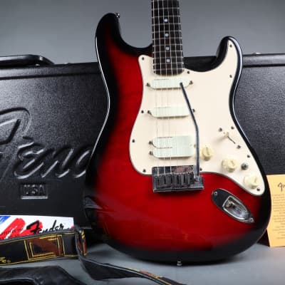 1990 Fender Strat Ultra Stratocaster W/ Original Hardshell Case image 1
