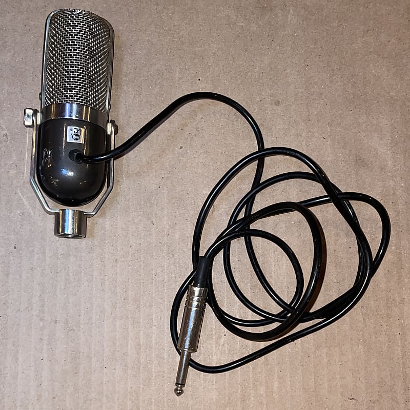 Vintage Rheem Dynamic Microphone - Model 819 Pill Mic | Reverb