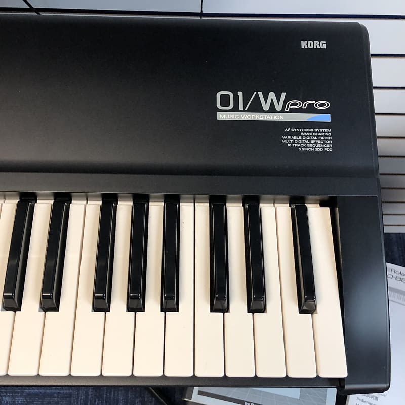 Korg 01/W Pro Workstation Synthesizer with Pedal - Pre Owned | Reverb