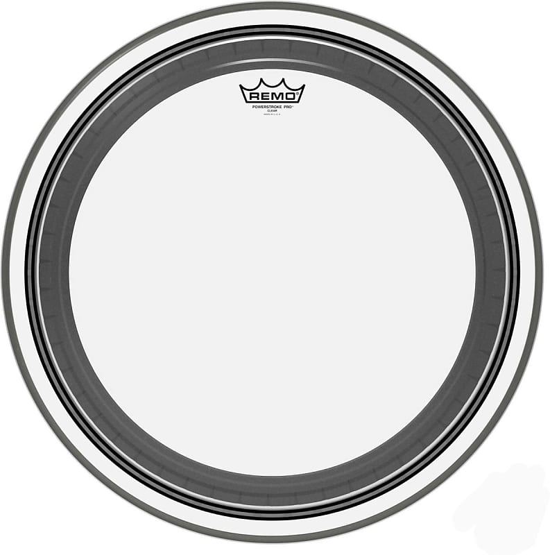 Remo PR-1320-00 Powerstroke Pro Clear Bass Drumhead image 1