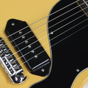 Austin Super-6 Electric Guitar w/ HSC, TV Yellow, Gotoh Tuners, CTS Pots, LP Jr. #29618 image 5
