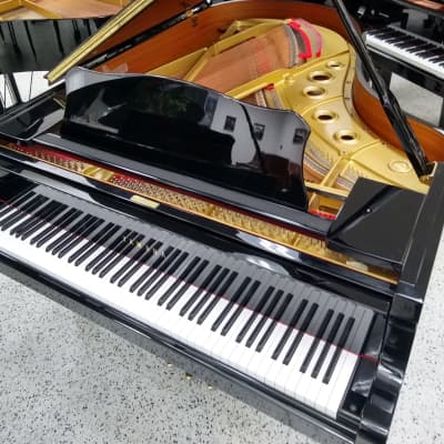 Yamaha C5 Grand Piano 6’7 Black Polish image 2
