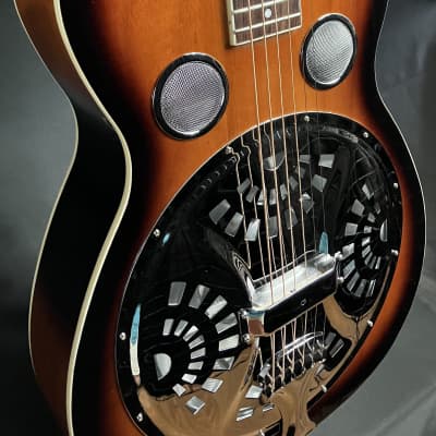 Gold Tone PBS Paul Beard Signature Square Neck Resonator Guitar Tobacco Sunburst w/ Case image 5