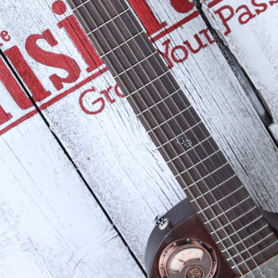 CMG Chris Mitchell USA Custom Ashlee Steampunk Electric Guitar with Gig Bag image 15