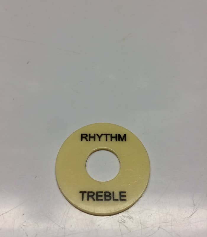 Gibson Style Toggle Switch Washer Poker Chip Cream Creme Reverb
