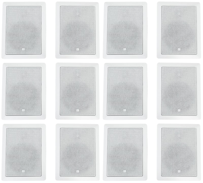 12) JBL Control 126 WT 6.5&quot; 30w Commercial 70v In-Wall Speakers 4 Restaurant/Bar  			