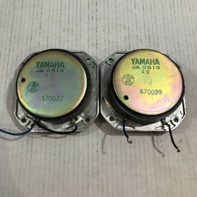 Pair of Yamaha 1" Dome Mid/Tweeter 4 OHMS - JA0510 image 3