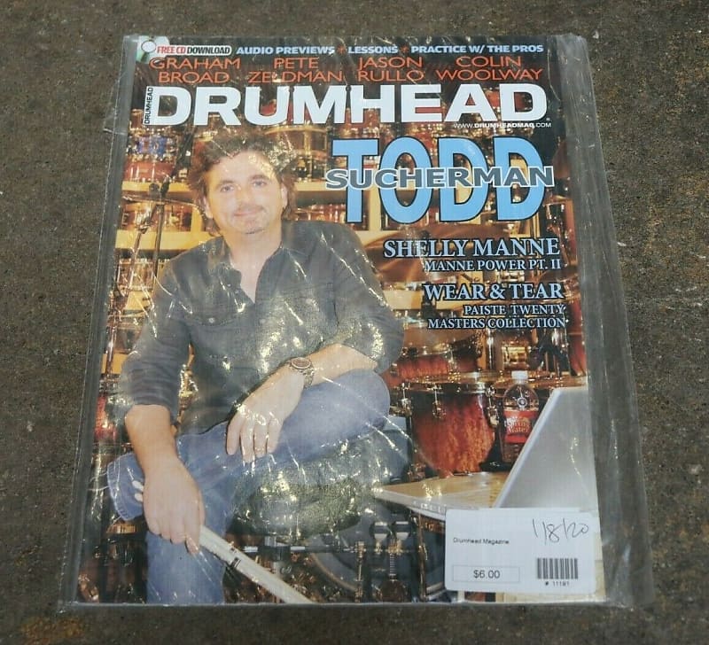 "Drumhead" November/December 2011 Drum Magazine Todd Reverb