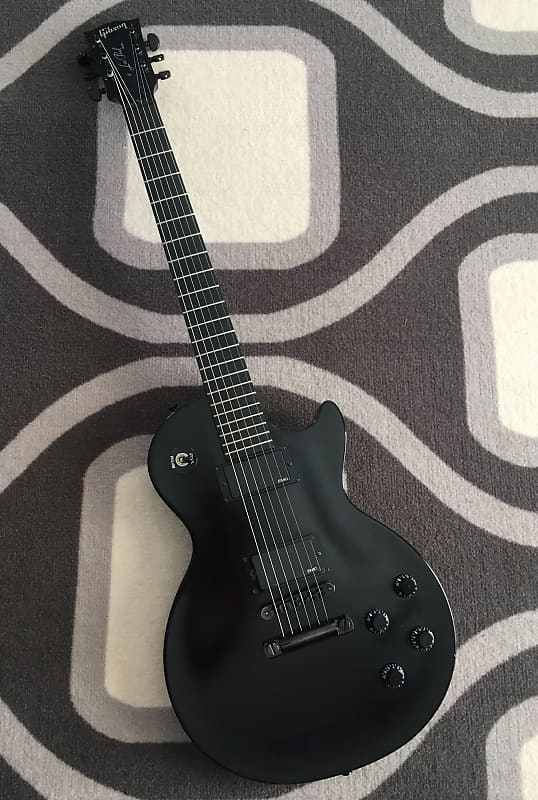 Gibson Les Paul Gothic II 2007 Black | Reverb