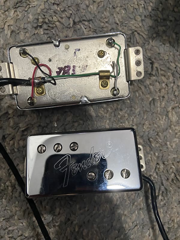 Fender Fireball Humbucking Pickups 2023 Chrome Reverb