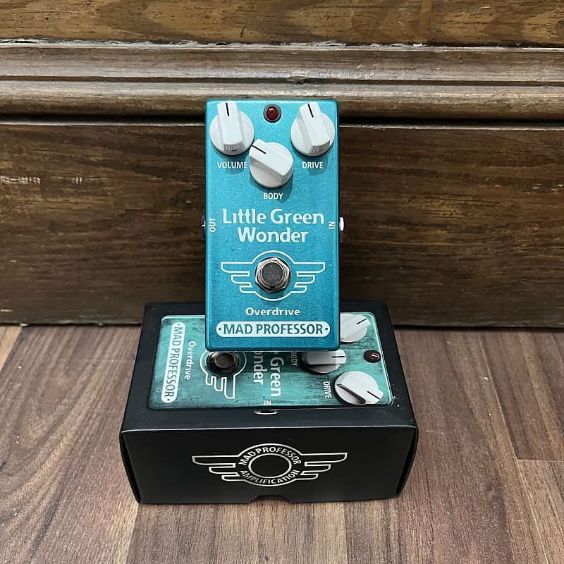 Mad Professor Little Green Wonder Overdrive Pedal | Reverb Canada