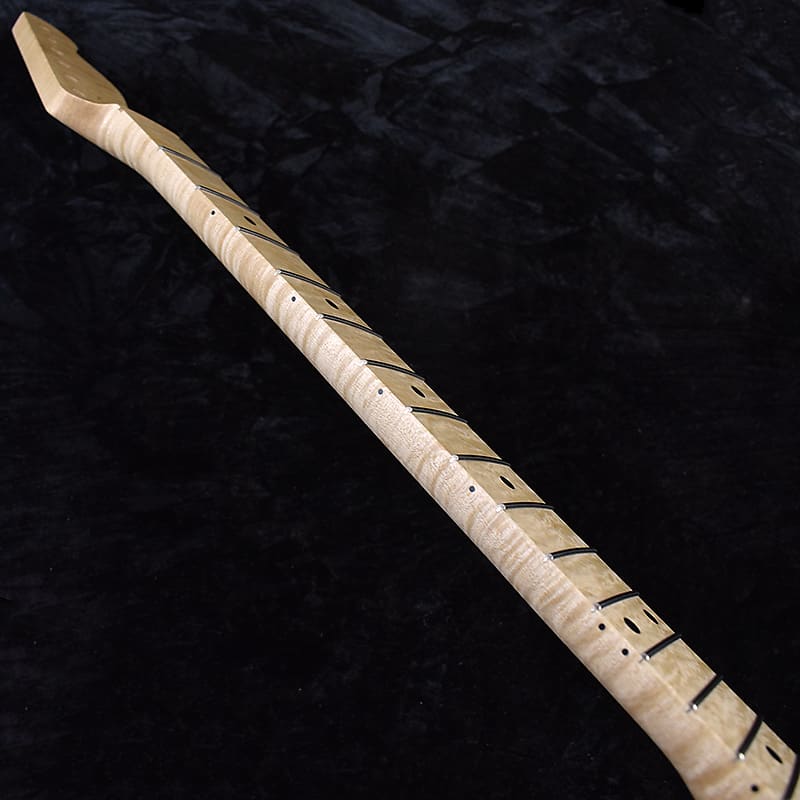 Musikraft Tele Neck-Licensed-Quilted Flame Maple-Fender