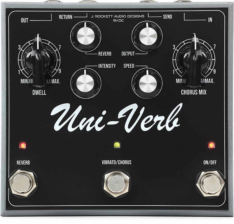 J. Rockett Audio Designs Uni-Verb Chorus/Vibrato Pedal (Univerbd4) image 1