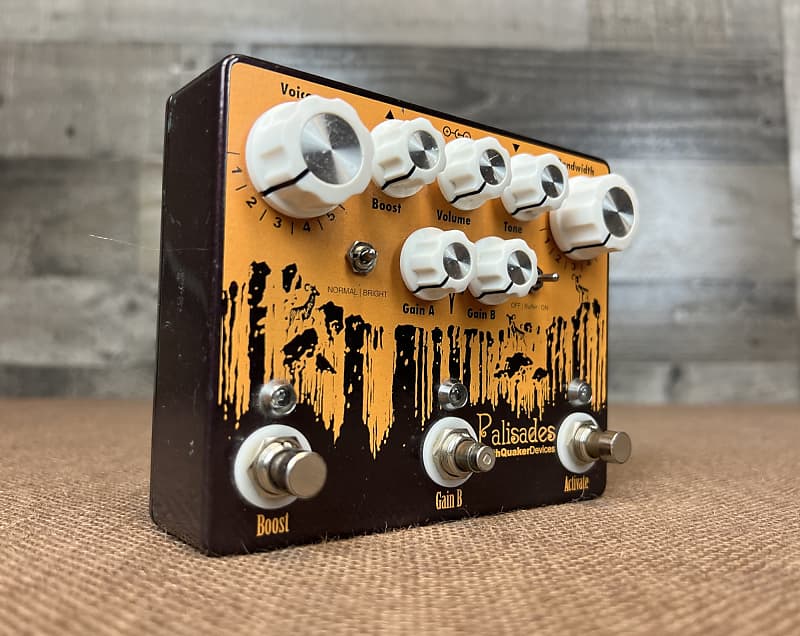 EarthQuaker Devices Palisades 2015 Purple/Gold (Aries Year