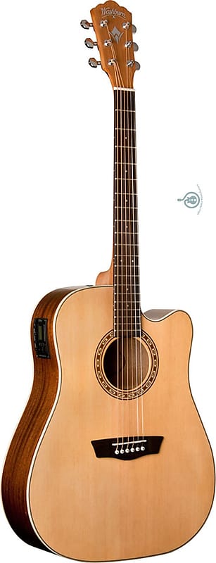 Washburn WD7SCE-O Harvest Series Acoustic-Electric  w/ Solid Sitka Spruce Top, Mahogany Back & Sides image 1