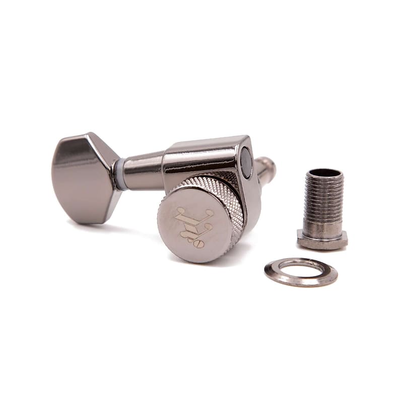 Genuine Tone Ninja 2pin locking tuners 201, Black Nickel, 6 Reverb