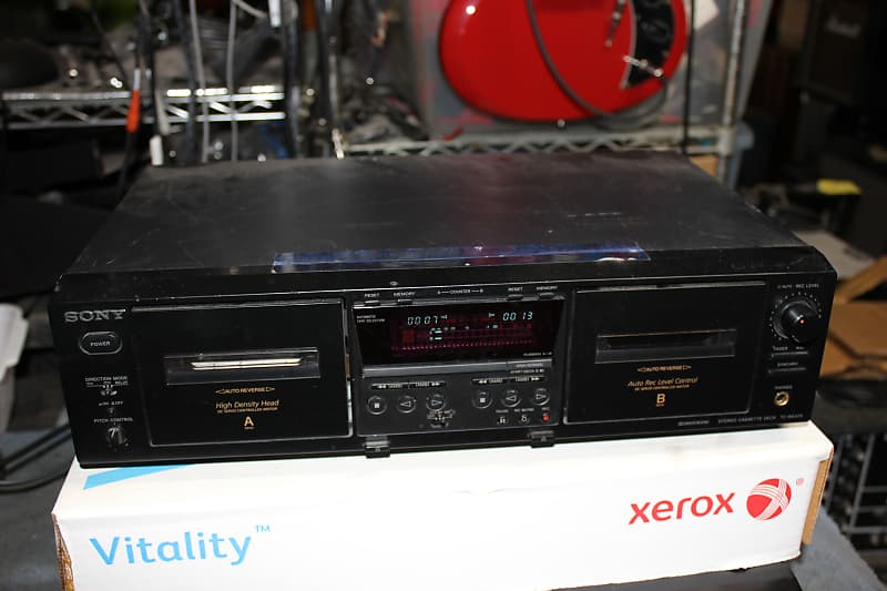 Sony TCWE475/ Dual Cassette Deck Reverb