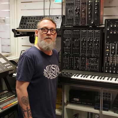 Dave Smith Instruments Poly Evolver PE 61-Key 4-Voice Polyphonic Synthesizer 2010 - 2013 - Blue with Wood Sides image 9