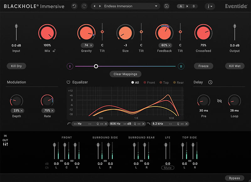 New Eventide Blackhole Immersive - Reverb for an Expanding Universe | MAC/PC | Software | AAX/AU/VST (Download/Activation Card) image 1