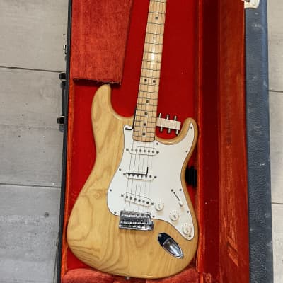 Fender Stratocaster 1973 Solid Ash Body Maple neck  all original parts and original owner selling image 1