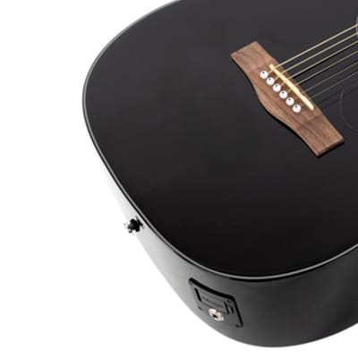 Fender CD60SCE | Dreadnought Acoustic Electric Guitar | Black image 10