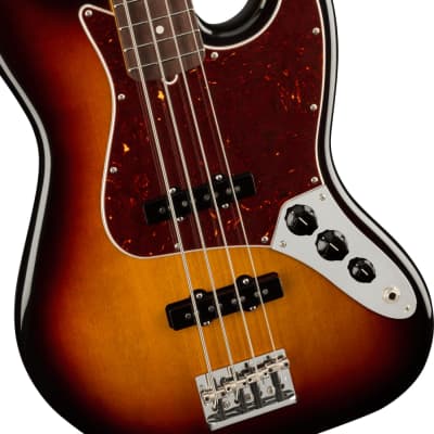 Fender American Professional II Jazz Bass Rosewood Fingerboard, 3-Color Sunburst image 4