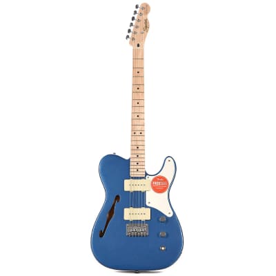 Fender Squier Paranormal Cabronita Thinline Telecaster Electric Guitar | Lake Placid Blue image 2