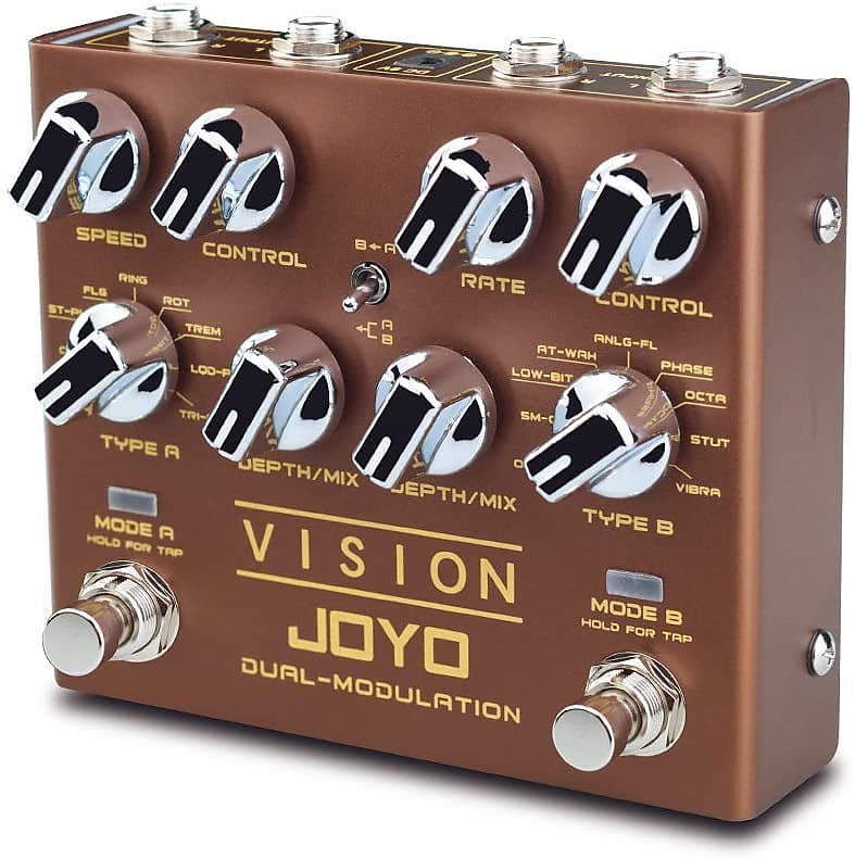 JOYO R-09 VISION Dual Channel Modulation Guitar Effect Pedal image 1