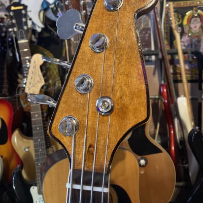 Unknown MIJ Partscaster Precision Bass Copy 1970s? - Sunburst image 3