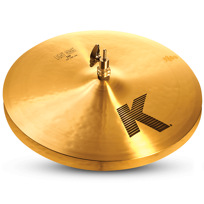 Zildjian 15" K Light Hi-Hat Cymbal - Bottom Only K0925 image 1