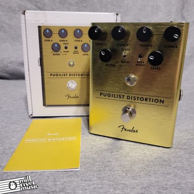 Fender Pugilist Disortion Effects Pedal w/ Box Used image 1