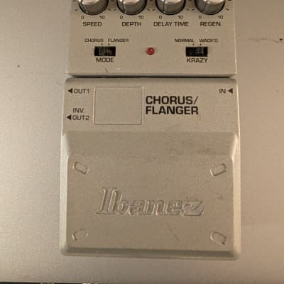 Reverb.com listing, price, conditions, and images for ibanez-cf7-chorus-flanger-pedal