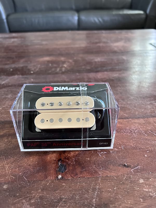 DiMarzio DP103CR 36th Anniversary PAF Neck Humbucker Cream | Reverb